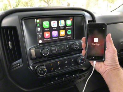 Infotainment MyLink Apple CarPlay and Android Auto Upgrade (14-15 Silverado 1500 w/ 8-Inch Screen)