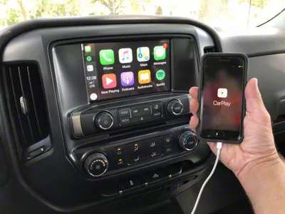 Infotainment MyLink Apple CarPlay and Android Auto Upgrade (14-15 Silverado 1500 w/ 8-Inch Screen)