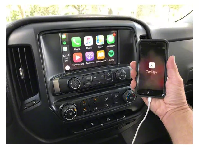 Infotainment MyLink Apple CarPlay and Android Auto Upgrade (14-15 Silverado 1500 w/ 8-Inch Screen)