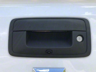 Infotainment TailGate Handle Backup Camera Kit with OBD Programmer for Pre-Wired Vehicles (2015 Silverado 3500 HD)