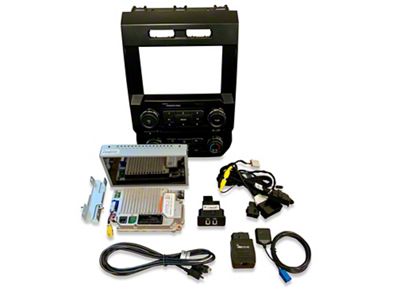 Infotainment 4 to 8-Inch Sync 3 Touchscreen Upgrade with GPS Navigation (17-18 F-250 Super Duty w/ Full-Through Center Console)