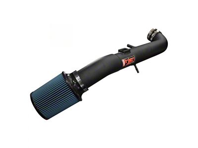 Injen Power Flow Cold Air Intake with Dry Filter; Wrinkle Black (17-20 3.6L Colorado)