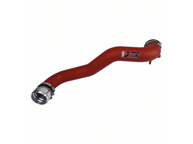 Injen Aluminum Intercooler Pipe; Wrinkle Red (15-20 3.5L EcoBoost F-150)