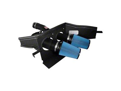 Injen Power-Flow Cold Air Intake; Wrinkle Black (15-20 2.7L EcoBoost F-150)