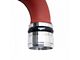 Injen SES Intercooler Pipe; Cold Side; Wrinkle Red (15-20 2.7L EcoBoost F-150)