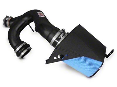 Injen Power-Flow Cold Air Intake; Wrinkle Black (11-14 3.5L EcoBoost F-150)