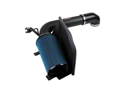 Injen Power Flow Cold Air Intake with Dry Filter; Wrinkle Black (19-24 5.7L RAM 1500)