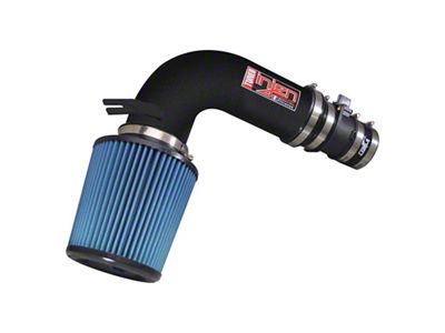 Injen Power-Flow Cold Air Intake; Wrinkle Black (14-18 3.0L EcoDiesel RAM 1500)