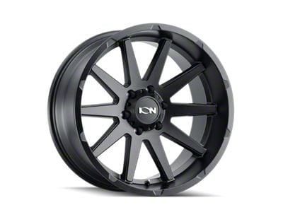 ION Wheels 143 Matte Black 8-Lug Wheel; 20x9; 18mm Offset (01-06 Sierra 2500 HD)