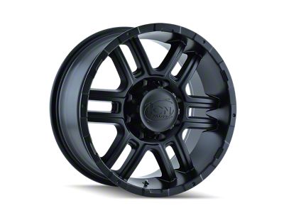 ION Wheels 179 Matte Black 8-Lug Wheel; 16x8; 10mm Offset (01-06 Silverado 2500 HD)
