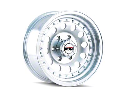 ION Wheels 71 Machined 8-Lug Wheel; 16x7; -8mm Offset (01-06 Silverado 2500 HD)
