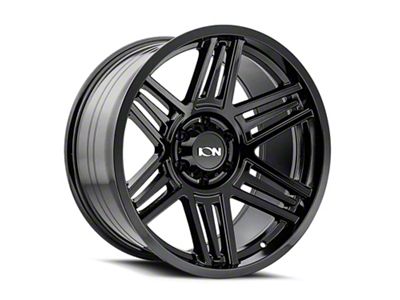 ION Wheels TYPE 147 Gloss Black 6-Lug Wheel; 17x9; 0mm Offset (07-13 Silverado 1500)