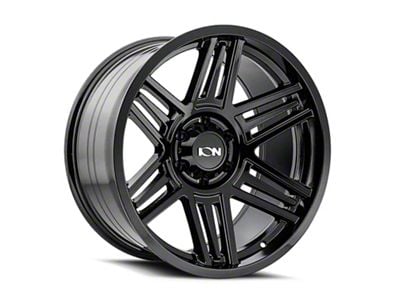 ION Wheels TYPE 147 Gloss Black 8-Lug Wheel; 17x9; 0mm Offset (11-14 Silverado 2500 HD)