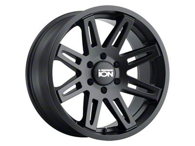 ION Wheels TYPE 142 Matte Black 6-Lug Wheel; 17x9; -12mm Offset (07-14 Tahoe)