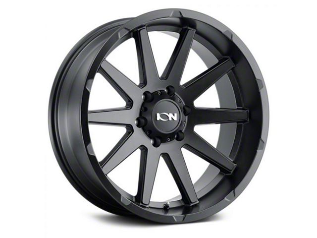 ION Wheels TYPE 143 Matte Black 6-Lug Wheel; 18x9; 18mm Offset (07-14 Tahoe)