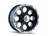 ION Wheels TYPE 174 Black Machined 6-Lug Wheel; 17x9; 0mm Offset (07-14 Tahoe)
