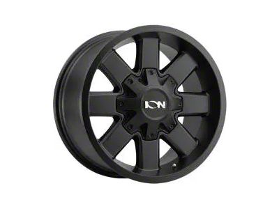 ION Wheels 141 Satin Black 8-Lug Wheel; 17x9; 18mm Offset (08-10 F-250 Super Duty)