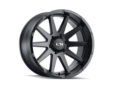 ION Wheels 143 Matte Black 8-Lug Wheel; 18x9; 18mm Offset (08-10 F-250 Super Duty)
