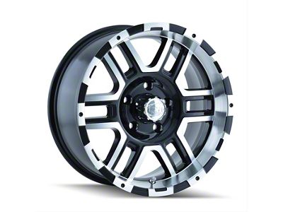 ION Wheels 179 Satin Black Machined 8-Lug Wheel; 18x9; 12mm Offset (08-10 F-250 Super Duty)