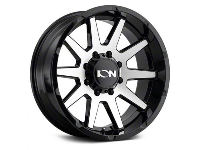 ION Wheels TYPE 143 Gloss Black Machine 6-Lug Wheel; 20x9; 18mm Offset (14-18 Sierra 1500)