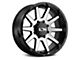 ION Wheels TYPE 143 Gloss Black Machine 6-Lug Wheel; 20x9; 18mm Offset (14-18 Sierra 1500)