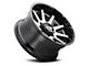 ION Wheels TYPE 143 Gloss Black Machine 6-Lug Wheel; 20x9; 18mm Offset (14-18 Sierra 1500)
