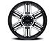 ION Wheels TYPE 147 Black Machined 6-Lug Wheel; 20x10; -19mm Offset (14-18 Silverado 1500)