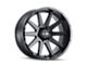 ION Wheels TYPE 143 Matte Black 6-Lug Wheel; 17x9; -12mm Offset (15-20 Tahoe)