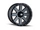 ION Wheels TYPE 134 Matte Gunmetal Beadlock 6-Lug Wheel; 17x8.5; -6mm Offset (15-20 Yukon)