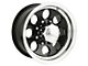 ION Wheels TYPE 171 Black Machined 6-Lug Wheel; 17x9; 0mm Offset (99-06 Sierra 1500)