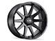 ION Wheels TYPE 143 Matte Black 6-Lug Wheel; 17x9; -12mm Offset (99-06 Silverado 1500)