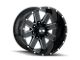 ION Wheels TYPE 141 Gloss Black Milled 6-Lug Wheel; 17x9; 18mm Offset (09-14 F-150)