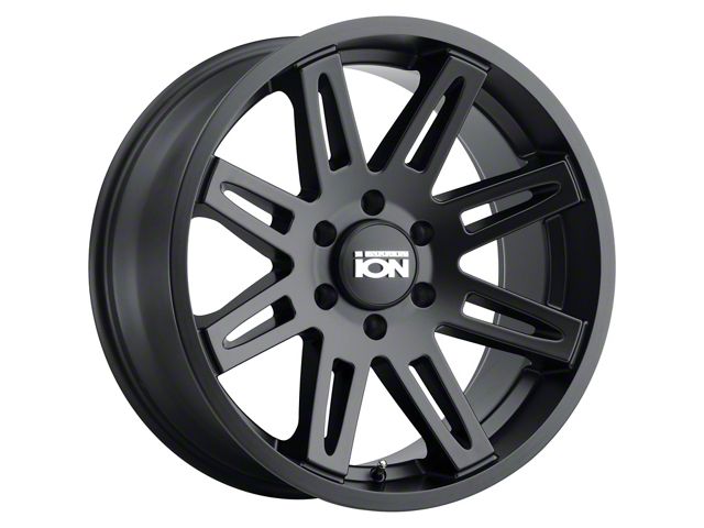 ION Wheels TYPE 142 Matte Black 6-Lug Wheel; 17x9; -12mm Offset (14-18 Sierra 1500)