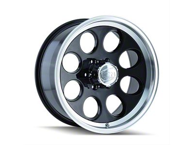 ION Wheels TYPE 171 Black Machined 6-Lug Wheel; 17x9; 0mm Offset (24-25 Ranger)