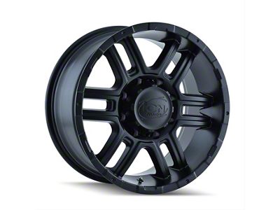 ION Wheels 179 Matte Black 8-Lug Wheel; 18x9; 12mm Offset (99-07 F-250 Super Duty)