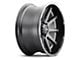 ION Wheels TYPE 143 Matte Black 6-Lug Wheel; 17x9; 18mm Offset (99-06 Silverado 1500)