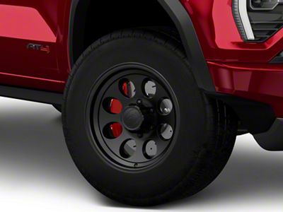 ION Wheels TYPE 171 Matte Black 6-Lug Wheel; 17x9; 0mm Offset (23-25 Canyon)