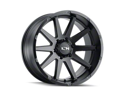 ION Wheels TYPE 143 Matte Black 6-Lug Wheel; 17x9; -12mm Offset (23-24 Colorado)