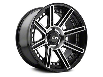 ION Wheels TYPE 149 Black Machined 5-Lug Wheel; 20x9; -12mm Offset (05-11 Dakota)