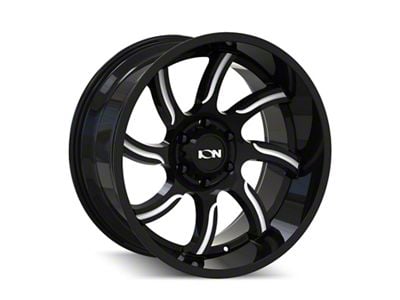 ION Wheels TYPE 151 Gloss Black Milled 6-Lug Wheel; 20x9; 18mm Offset (21-24 F-150)