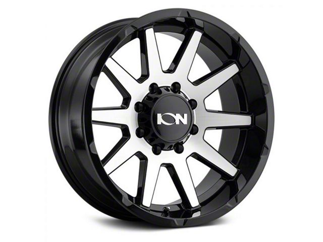 ION Wheels TYPE 143 Gloss Black Machine 6-Lug Wheel; 18x9; 0mm Offset (19-24 RAM 1500)