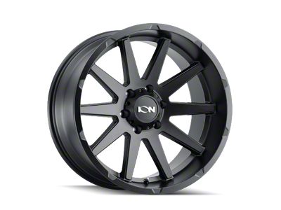 ION Wheels TYPE 143 Matte Black 5-Lug Wheel; 20x9; 0mm Offset (09-18 RAM 1500)