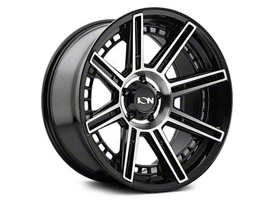 ION Wheels TYPE 149 Black Machined 5-Lug Wheel; 20x9; -12mm Offset (09-18 RAM 1500)