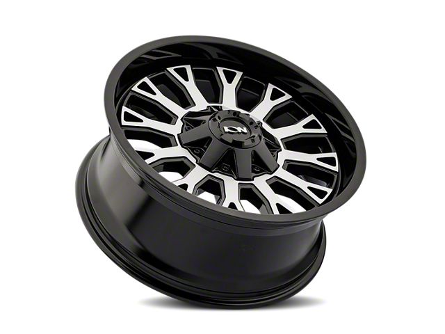 ION Wheels TYPE 152 Gloss Black Machined 6-Lug Wheel; 20x9; 0mm Offset (19-24 RAM 1500)
