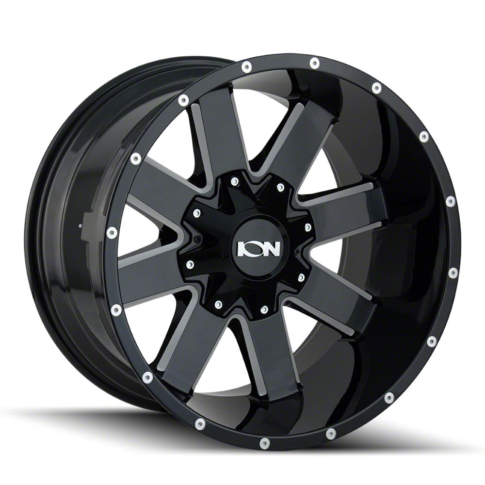 ION Wheels Ranger 141 Satin Black 6-Lug Wheel; 17x9; 13mm