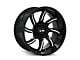 ION Wheels TYPE 151 Gloss Black Milled 8-Lug Wheel; 20x9; 18mm Offset (07-10 Sierra 3500 HD SRW)