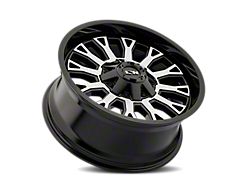 ION Wheels TYPE 152 Gloss Black Machined 6-Lug Wheel; 20x9; 0mm Offset (19-24 Silverado 1500)