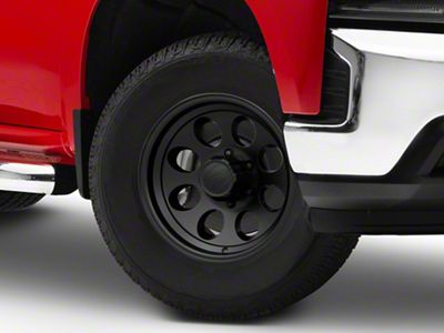 ION Wheels TYPE 171 Matte Black 6-Lug Wheel; 17x9; 0mm Offset (19-25 Silverado 1500)