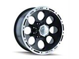 ION Wheels TYPE 174 Black Machined 6-Lug Wheel; 17x9; 0mm Offset (21-25 Yukon)
