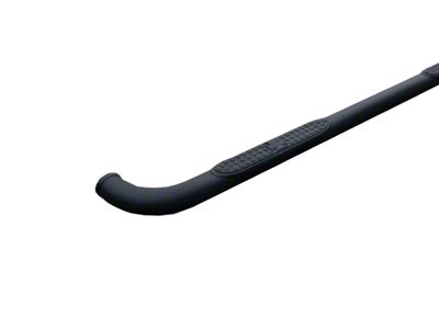 Iron Cross Automotive 3-Inch Round Tube Wheel to Wheel Side Step Bars; Matte Black (01-03 F-150 SuperCrew w/ 6-1/2-Foot Bed)